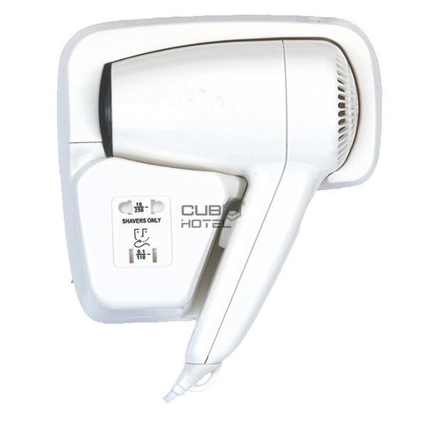 Secador Cabelo C/ Tomada P/ Maquina Barbear 110V 1200W